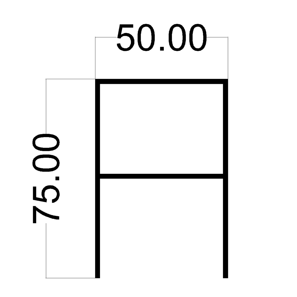 Linear profile aluminum